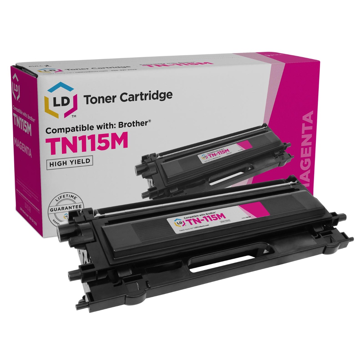 Photos - Ink & Toner Cartridge Brother TN115 Laser - Compatible HY Magenta TN115M 