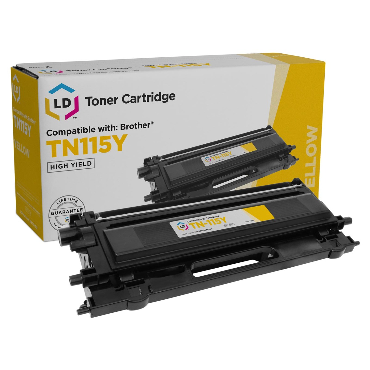 Photos - Ink & Toner Cartridge Brother TN115 Laser - Compatible HY Yellow TN115Y 
