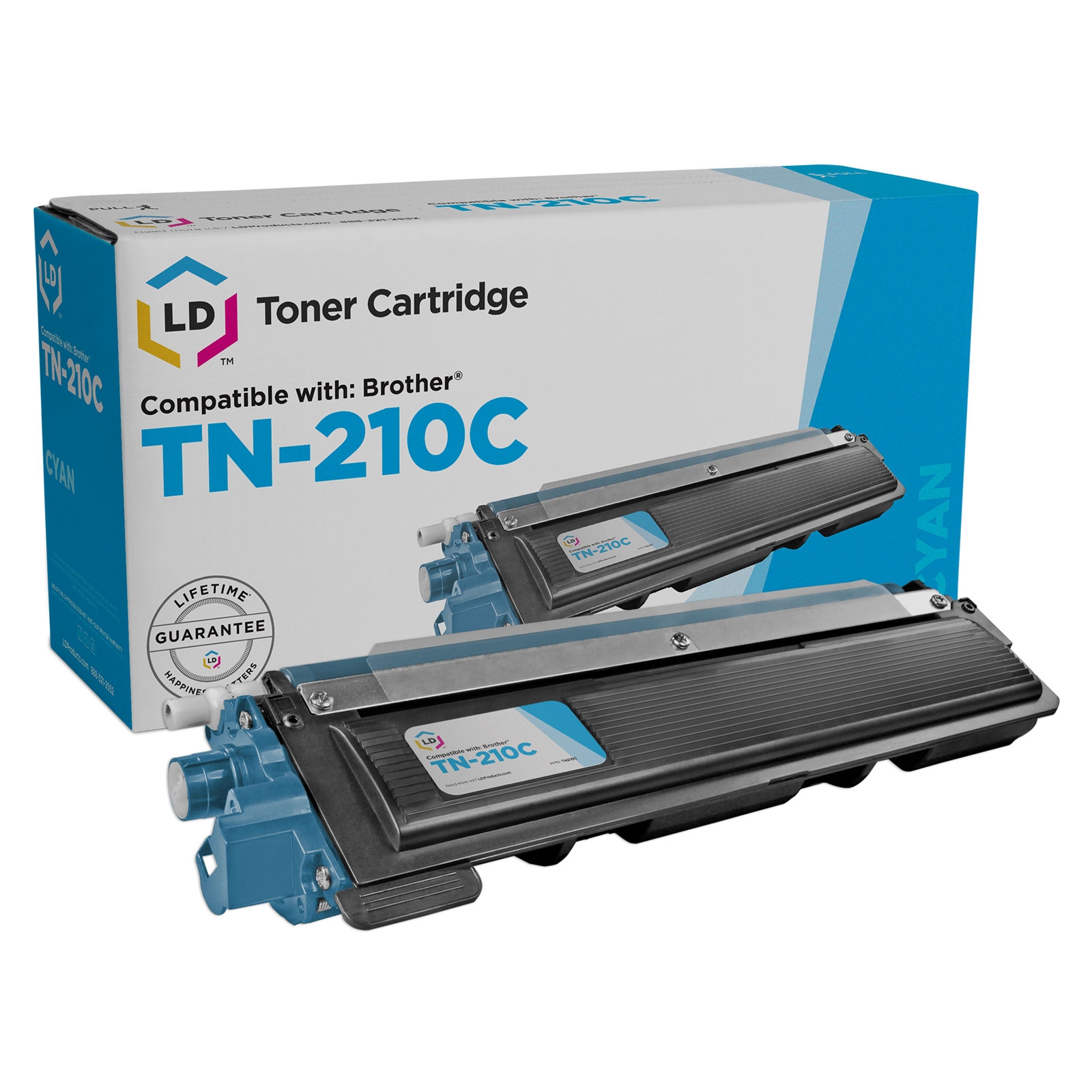Photos - Ink & Toner Cartridge Brother TN210 Laser - Compatible Cyan TN210C 