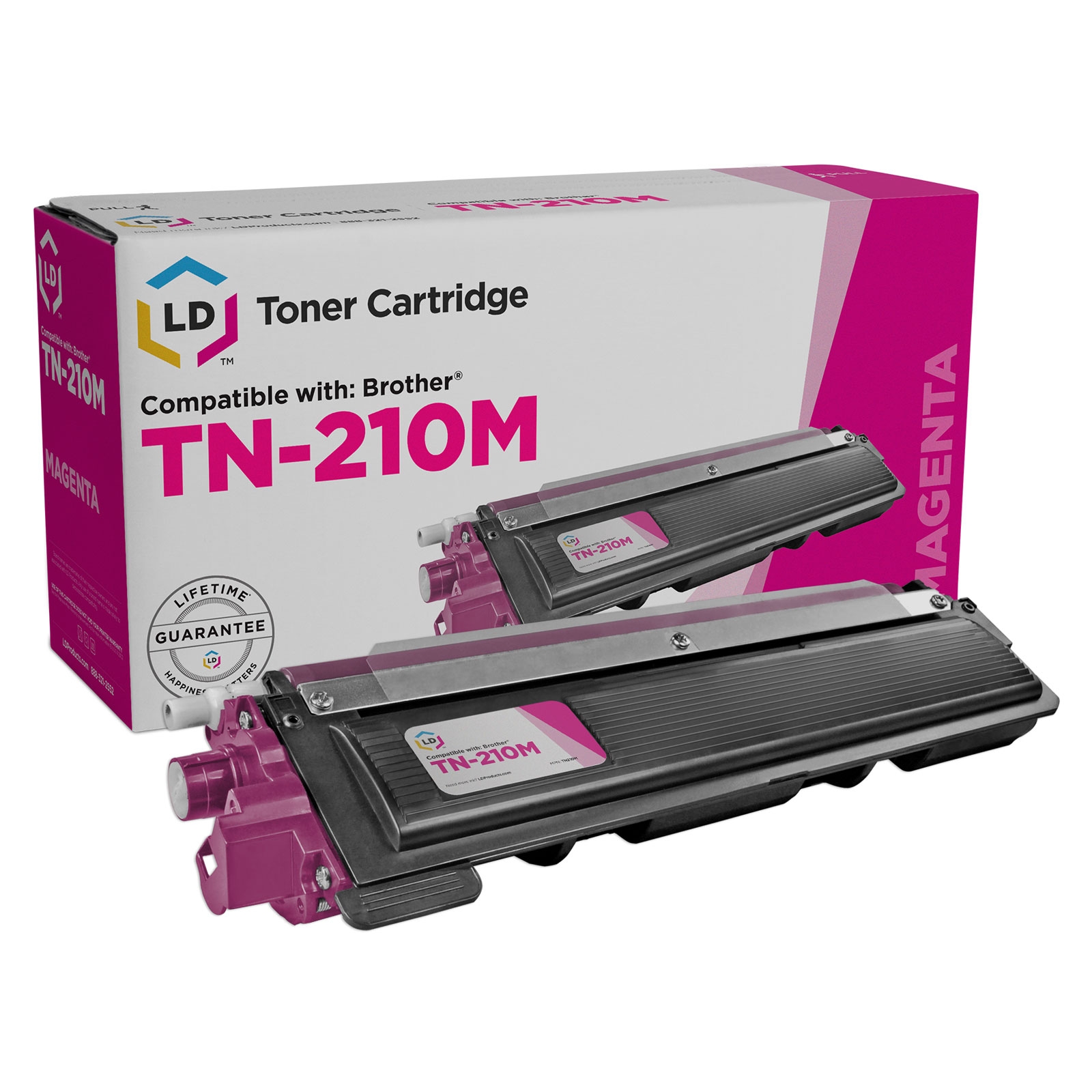Photos - Ink & Toner Cartridge Brother TN210 Laser - Compatible Magenta TN210M 