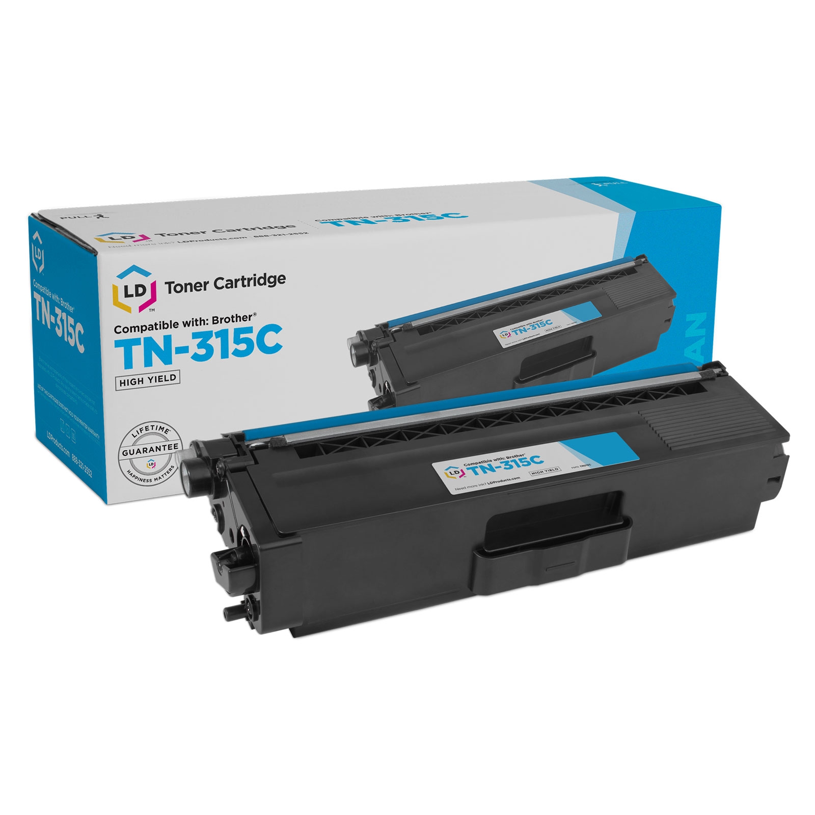 Photos - Ink & Toner Cartridge Brother TN315 Laser - Compatible HY Cyan TN315C 