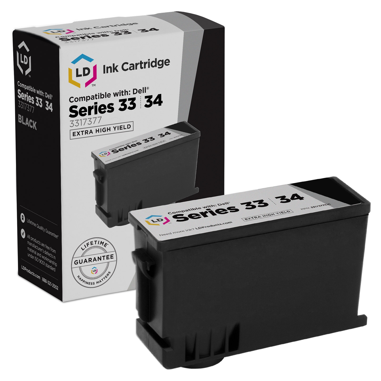 Photos - Ink & Toner Cartridge Dell T9FKK Ink - Compatible Extra HY Black 331-7377 