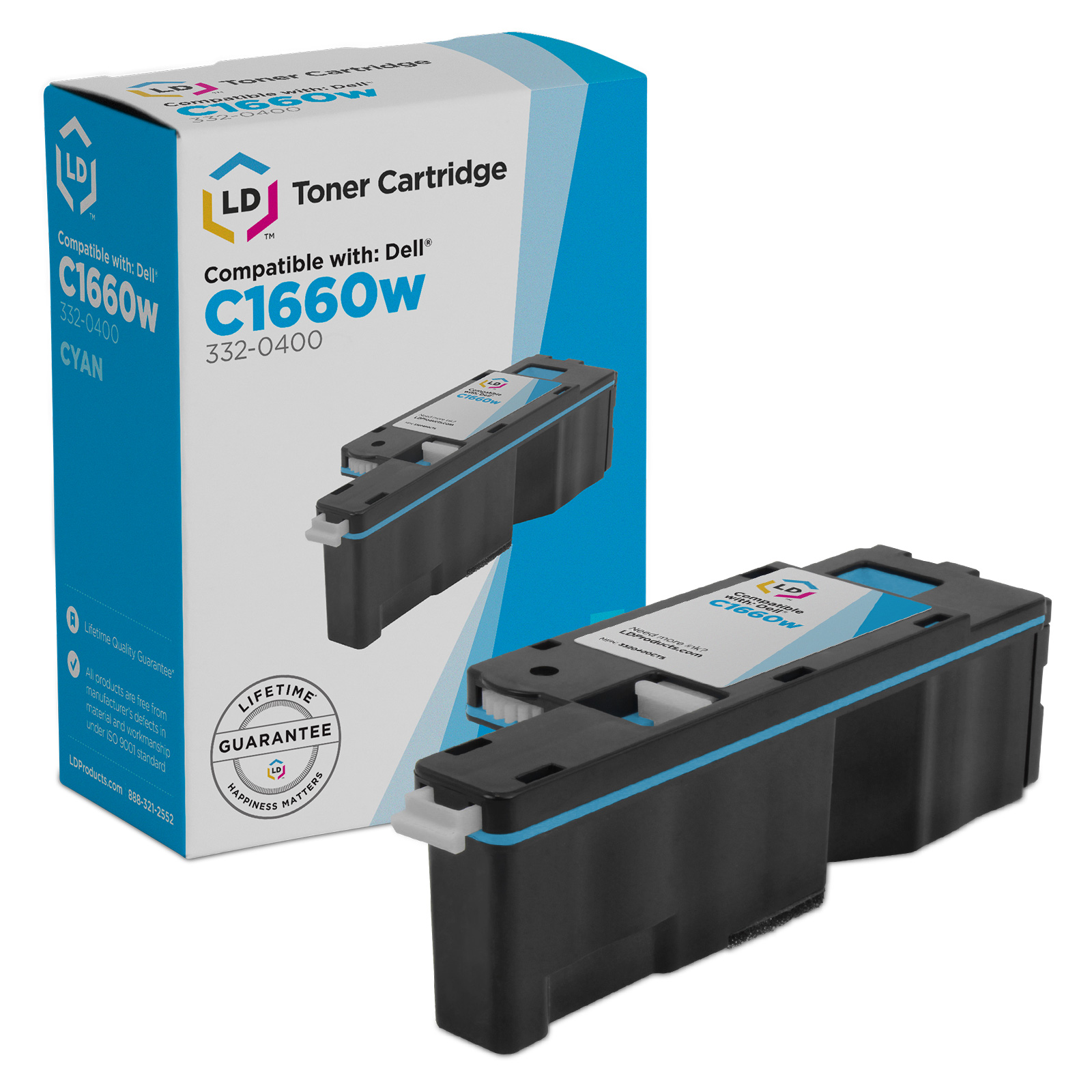 Photos - Ink & Toner Cartridge Dell 5R6J0 Laser - Compatible Cyan 332-0400 