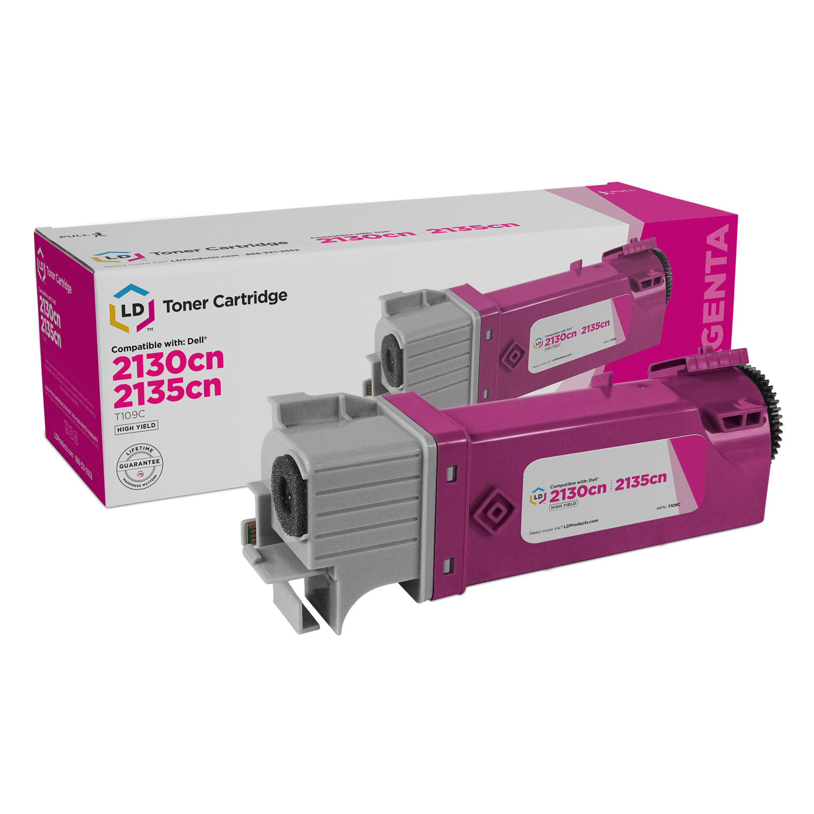 Photos - Ink & Toner Cartridge Dell FM067 Laser - Compatible HY Magenta 330-1433 