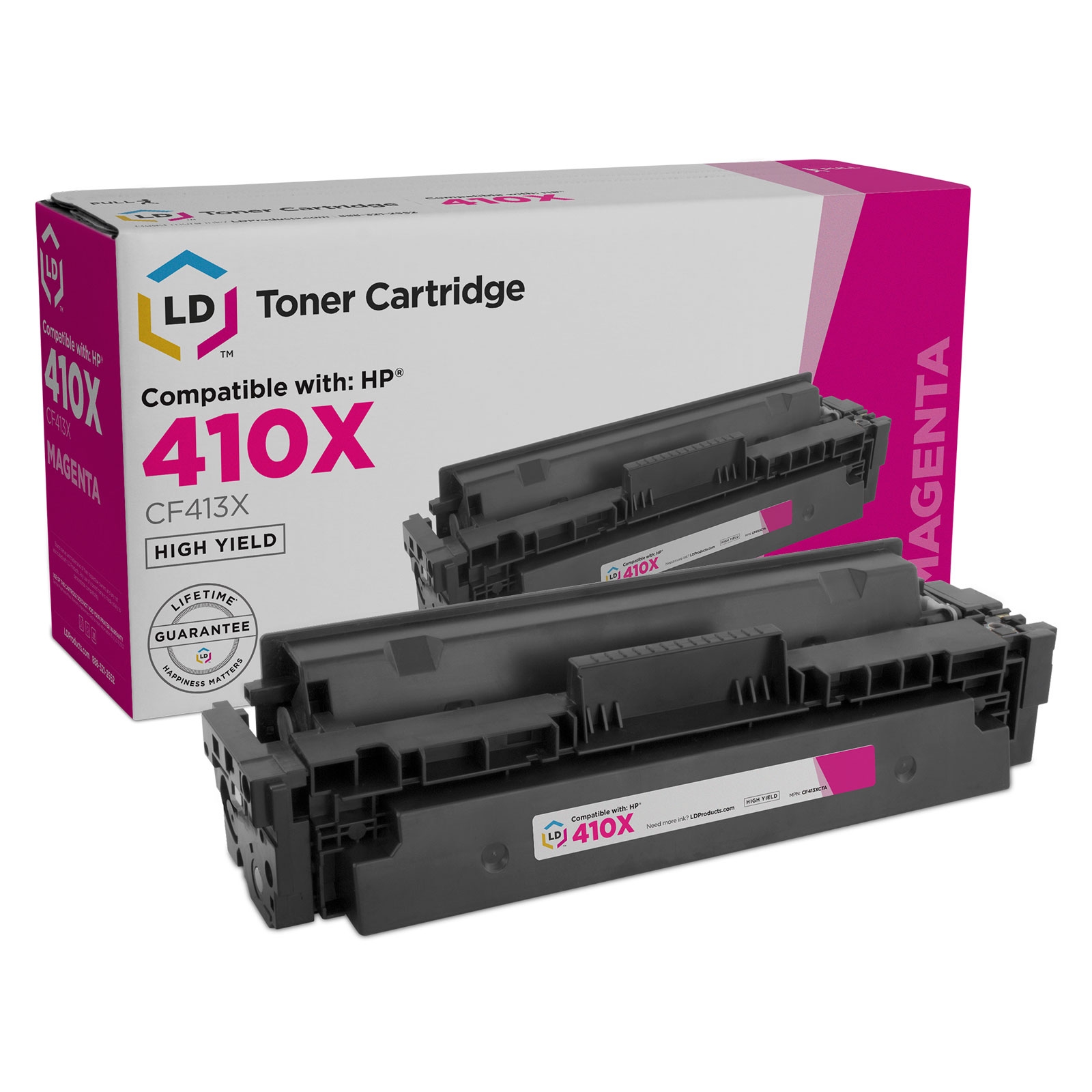 Photos - Ink & Toner Cartridge HP 410X Laser - Compatible HY Magenta CF413X 