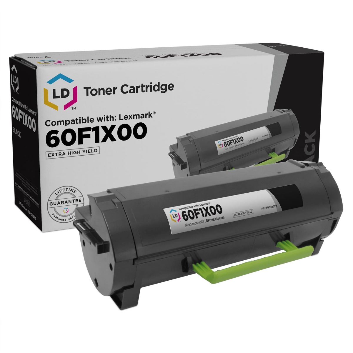 Photos - Ink & Toner Cartridge Lexmark 601X Laser - Compatible Extra HY Black 60F1X00 