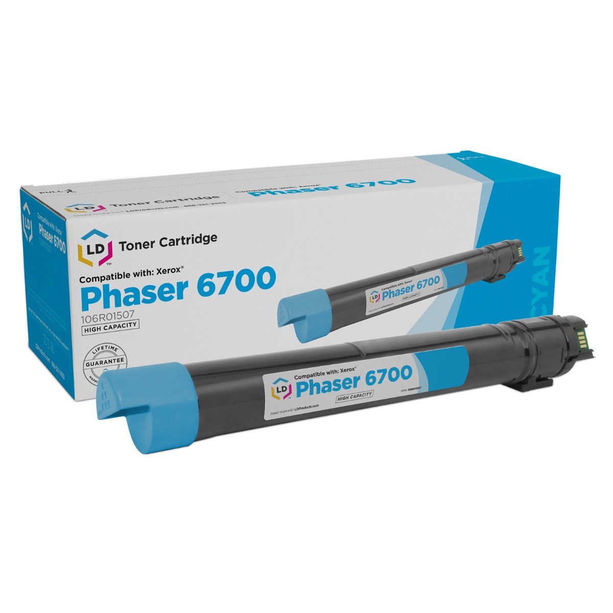 Photos - Ink & Toner Cartridge Xerox 106R1507 Laser - Compatible HY Cyan 106R01507 