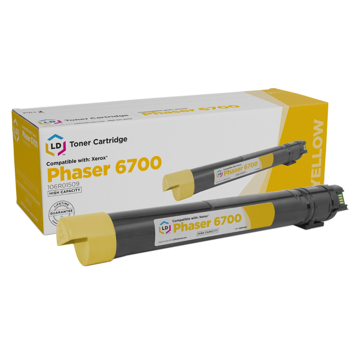 Photos - Ink & Toner Cartridge Xerox 106R1509 Laser - Compatible HY Yellow 106R01509 