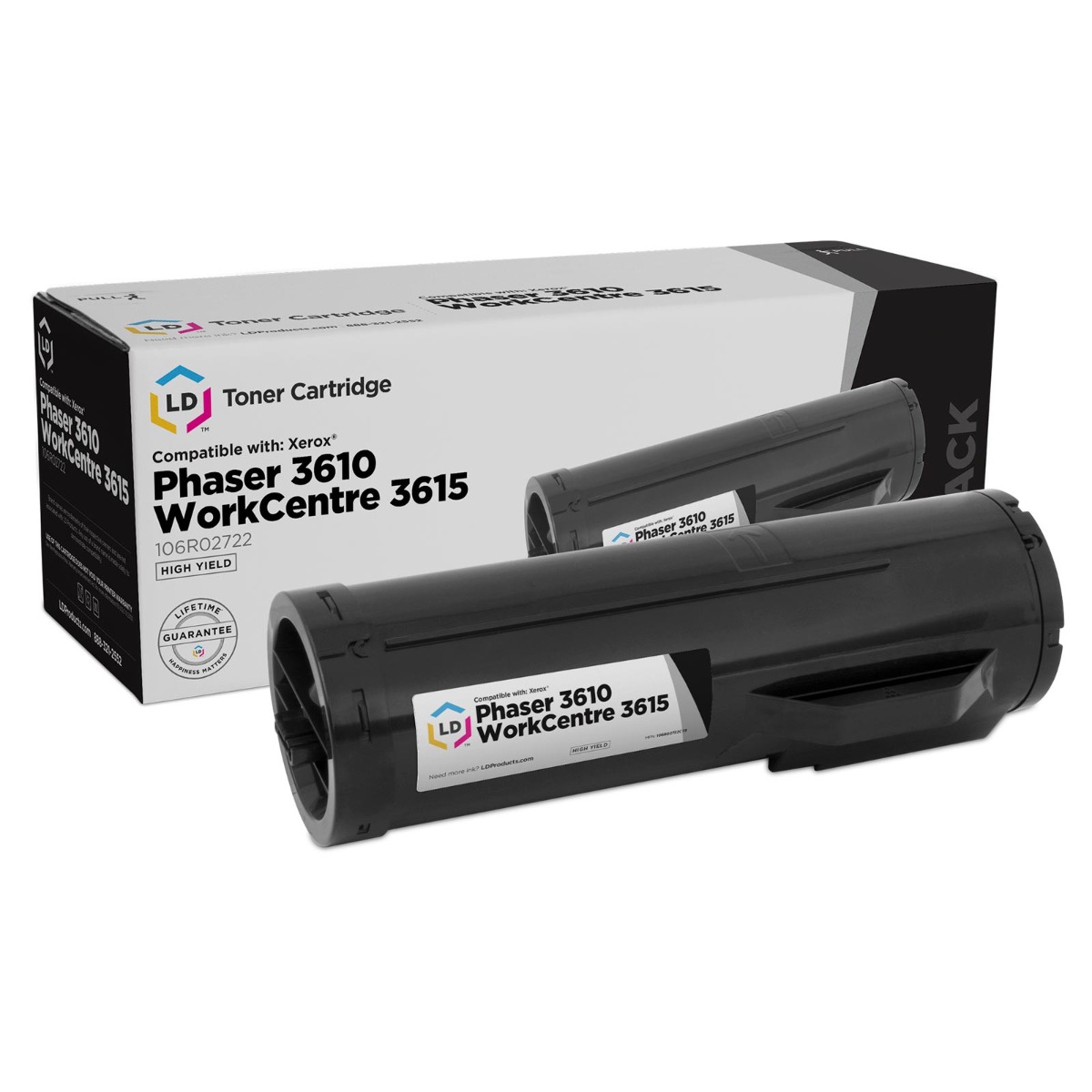 Photos - Ink & Toner Cartridge Xerox 106R02722 Laser - Compatible HY Black 106R02722 